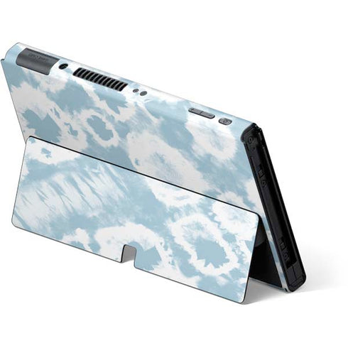 Blue Tie Dye Nintendo Switch OLED (2021) Skin